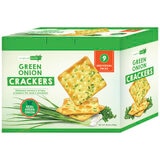 Tropical Fields Green Onion Crackers 9 x 80g