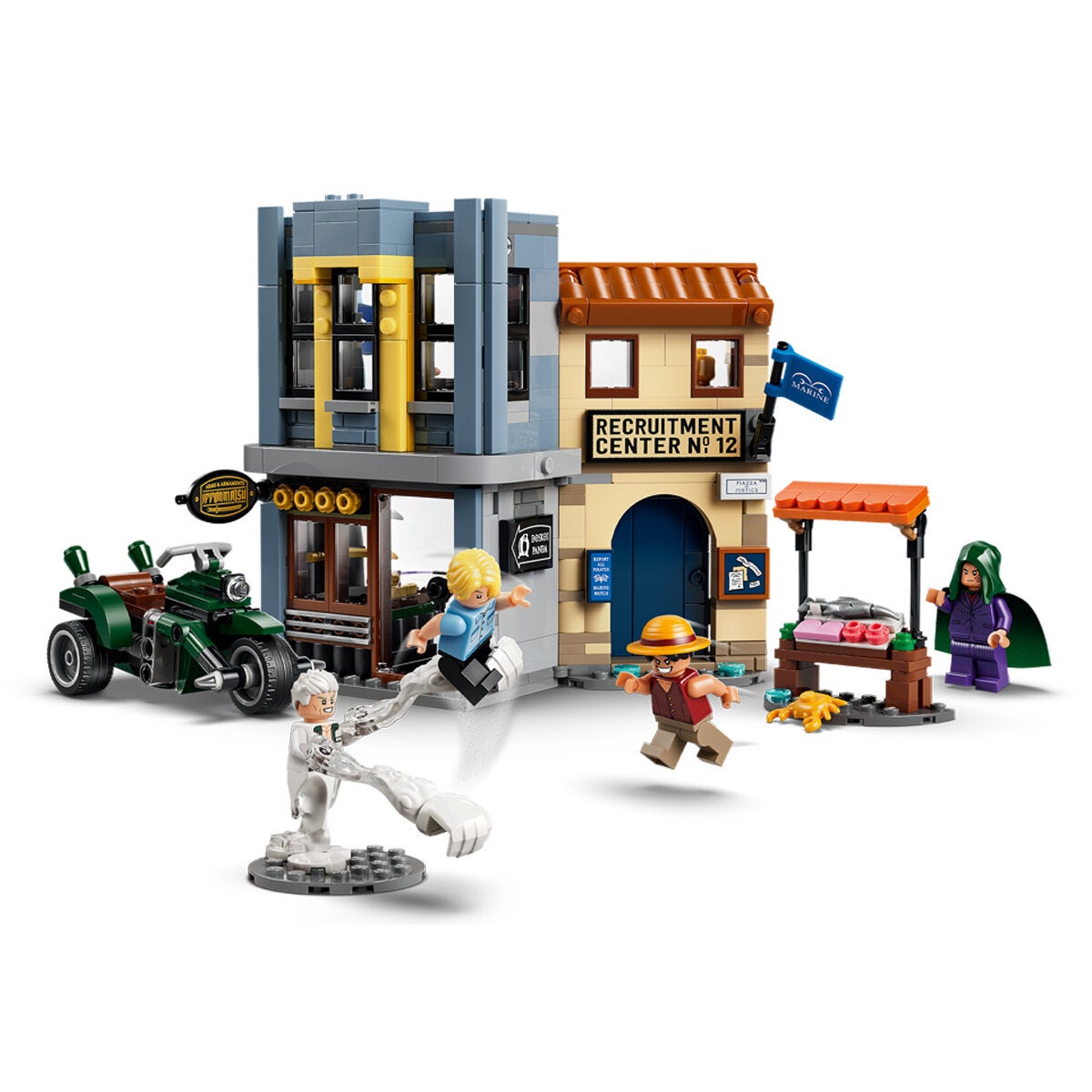 LEGO One Piece Showdown with Captain Smoker 75642