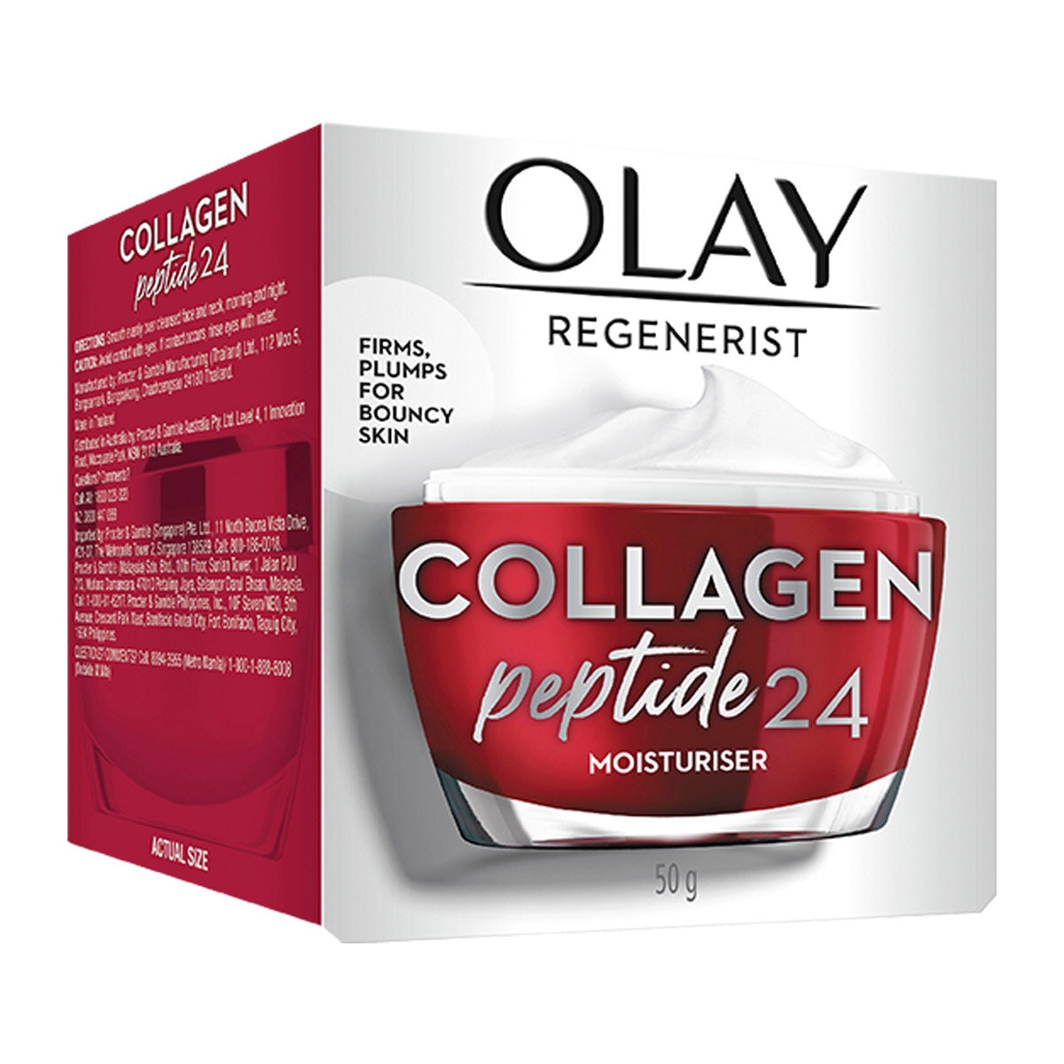 Olay Regenerist Collagen Peptide24 Moisturiser 2 x 50g