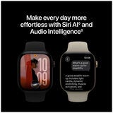 Apple Watch Series 12 GPS 42mm Dark Bronze Aluminium Case with Olive Sport Band - S/M