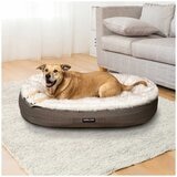 Kirkland Signature Oval Cuddler Pet Bed Taupe