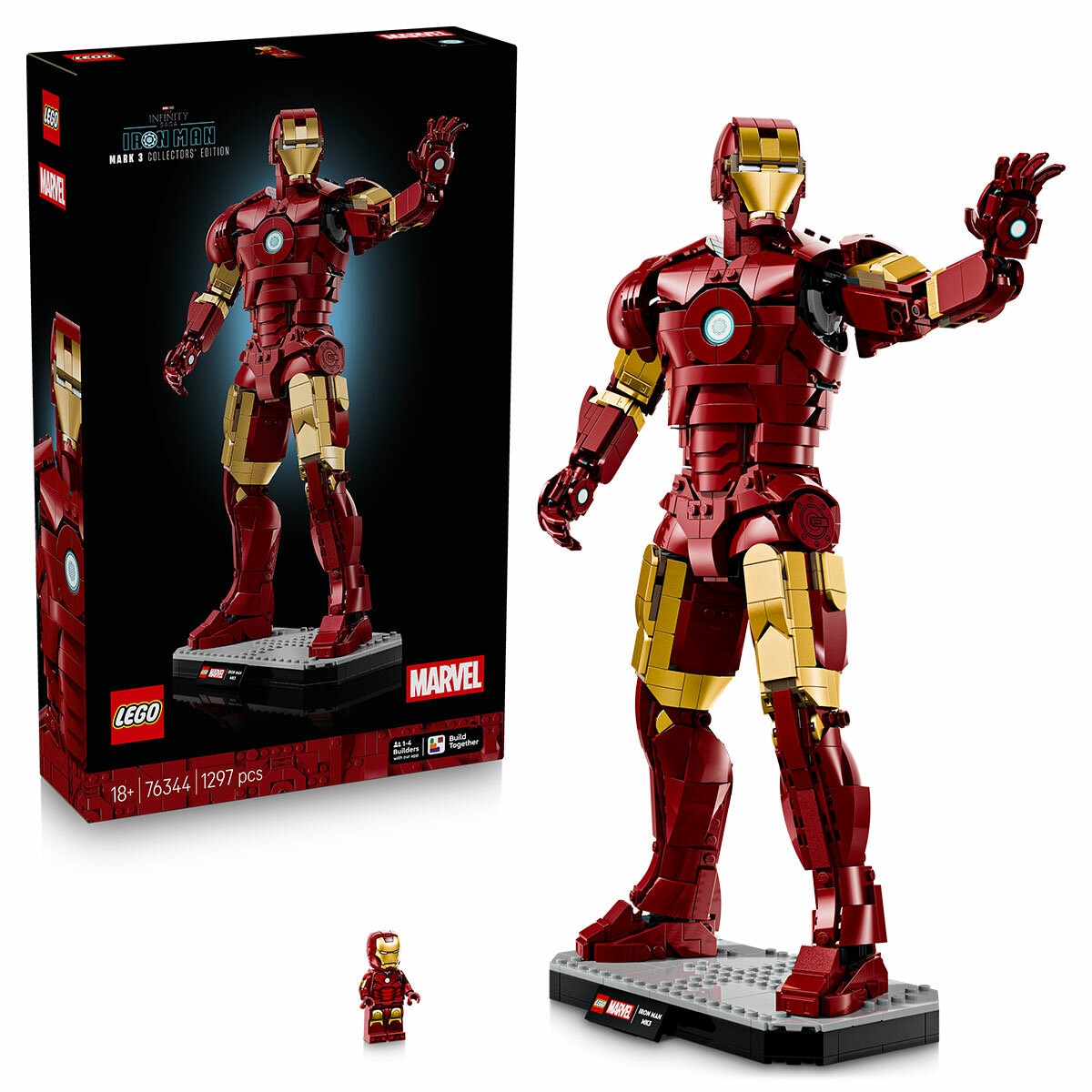 LEGO Marvel Iron Man Mark 3 Collectors’ Edition 76344