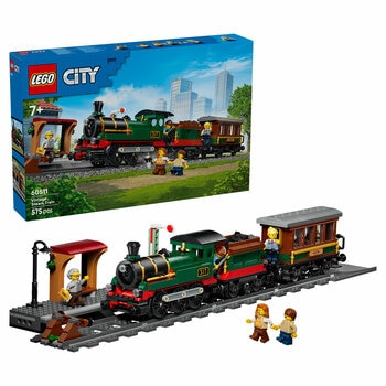 LEGO City Vintage Steam Train Toy Building Set 60511