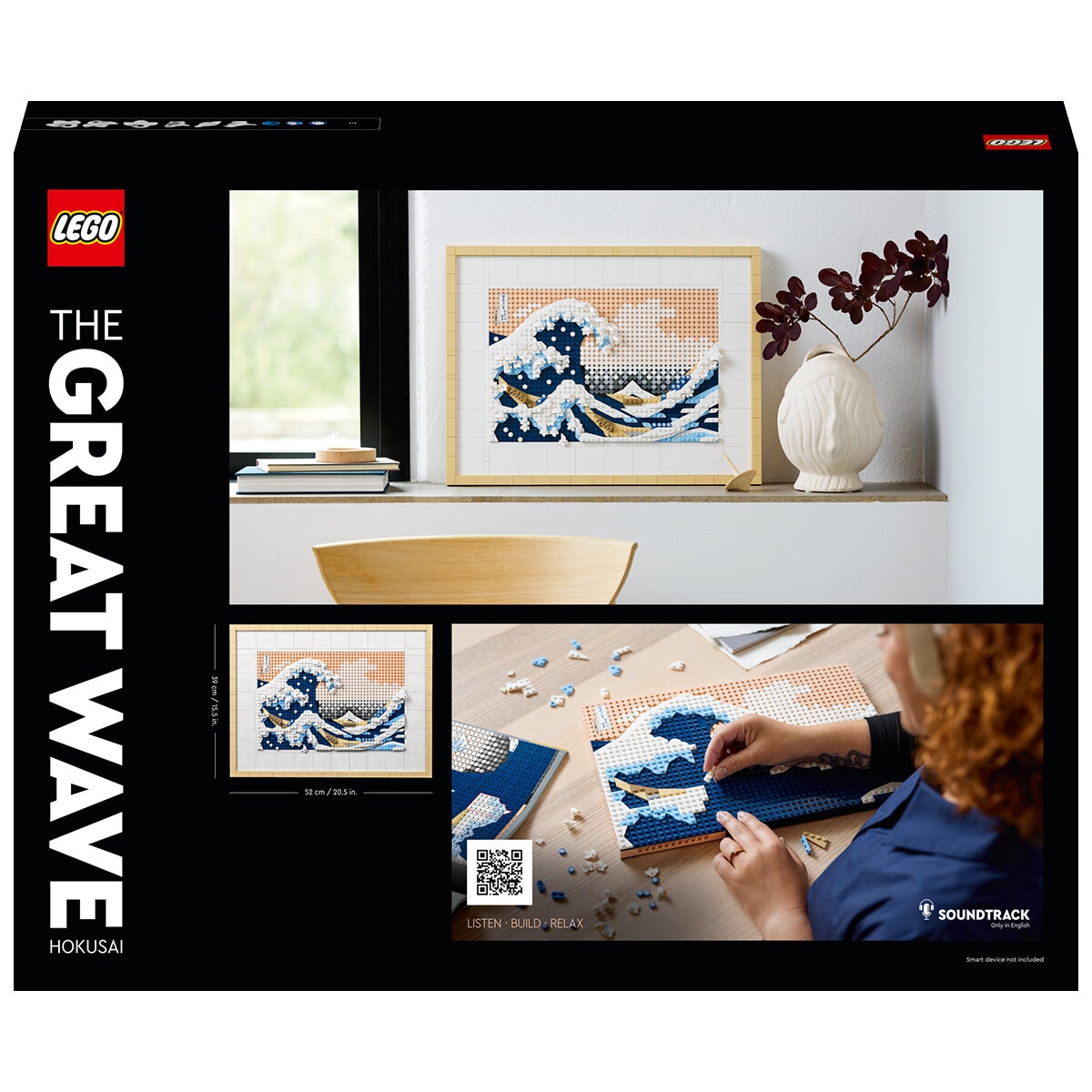 LEGO Art Hokusai The Great Wave 31208