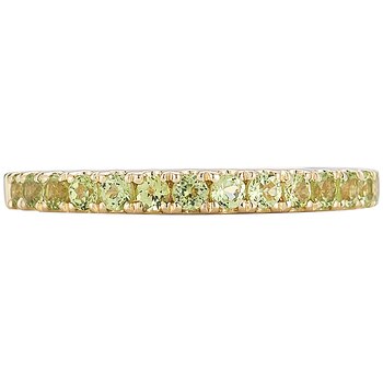 18KT Yellow Gold Peridot Ring