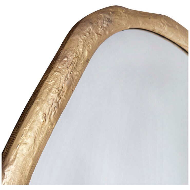 Cafe Lighting and Living Tasman Wall Mirror, Gold/ Cafe Lighting and Living Tasman Wall Mirror, Gold/