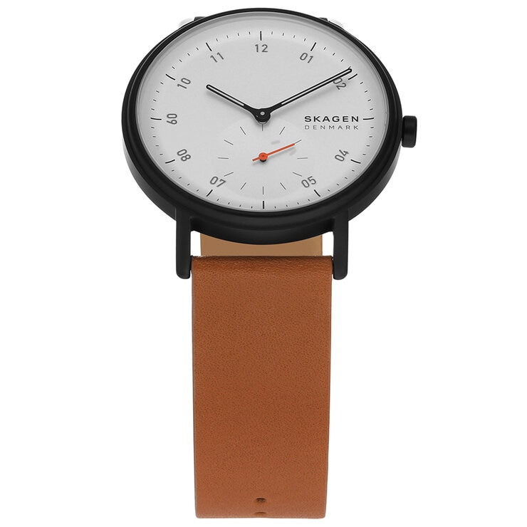 Skagen Kuppel Brown Leather Men's Watch SKW6889