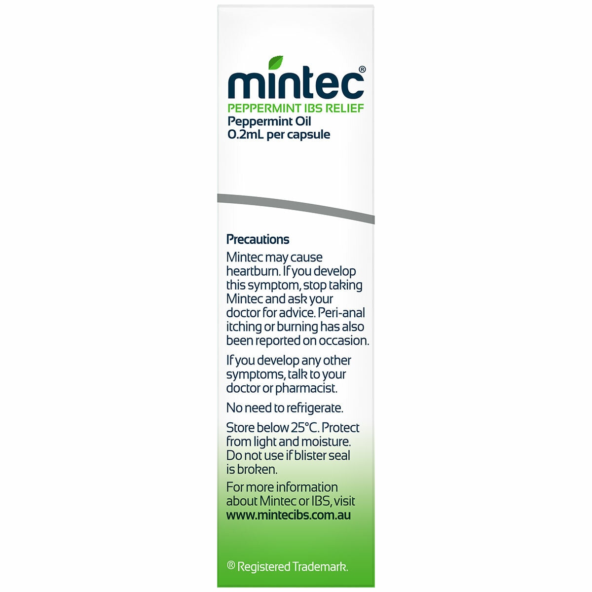 Mintec Peppermint IBS Relief 60 Capsules