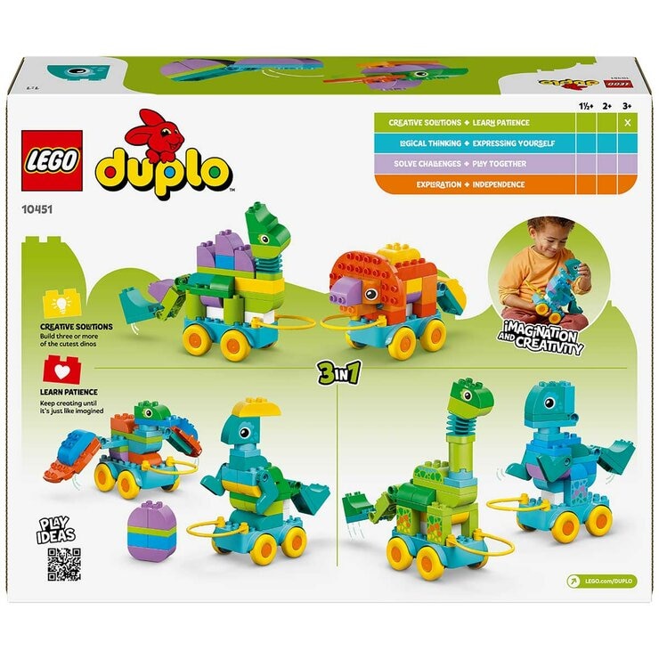 LEGO 3in1 Dinosaurs on Wheels 10451