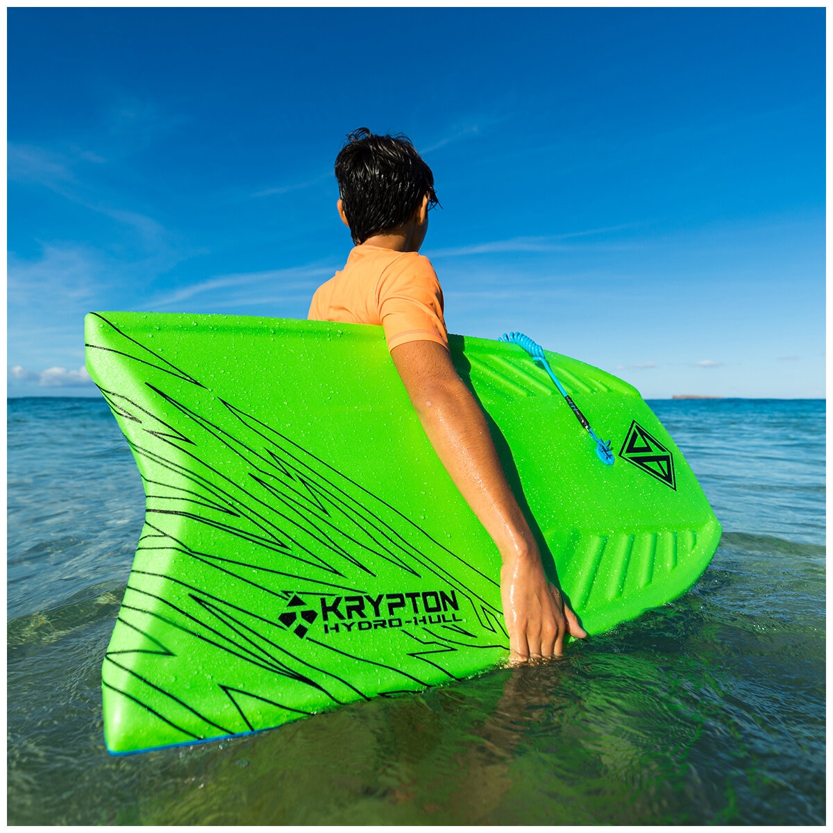 Scott Burke Surf Krypton 42 inch Bodyboard With Leash 1.06M x 0.55M x 6.35CM