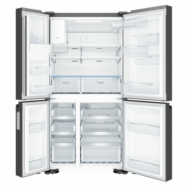 Westinghouse 609L French Quad Door Fridge Matte Black WQE6170BB Westinghouse 609L French Quad Door Fridge Matte Black WQE6170BB