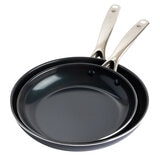 Blue Diamond Nonstick Ceramic Frypans 2 Pack