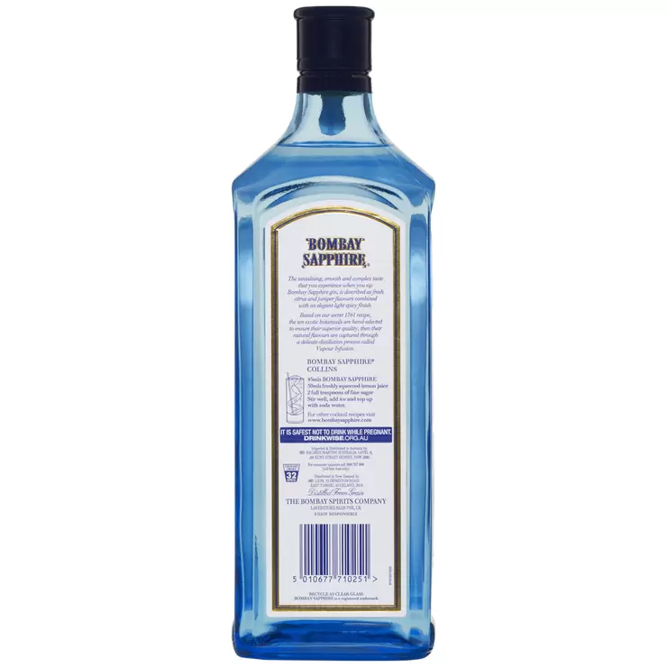 Bombay Sapphire London Dry Gin 1L