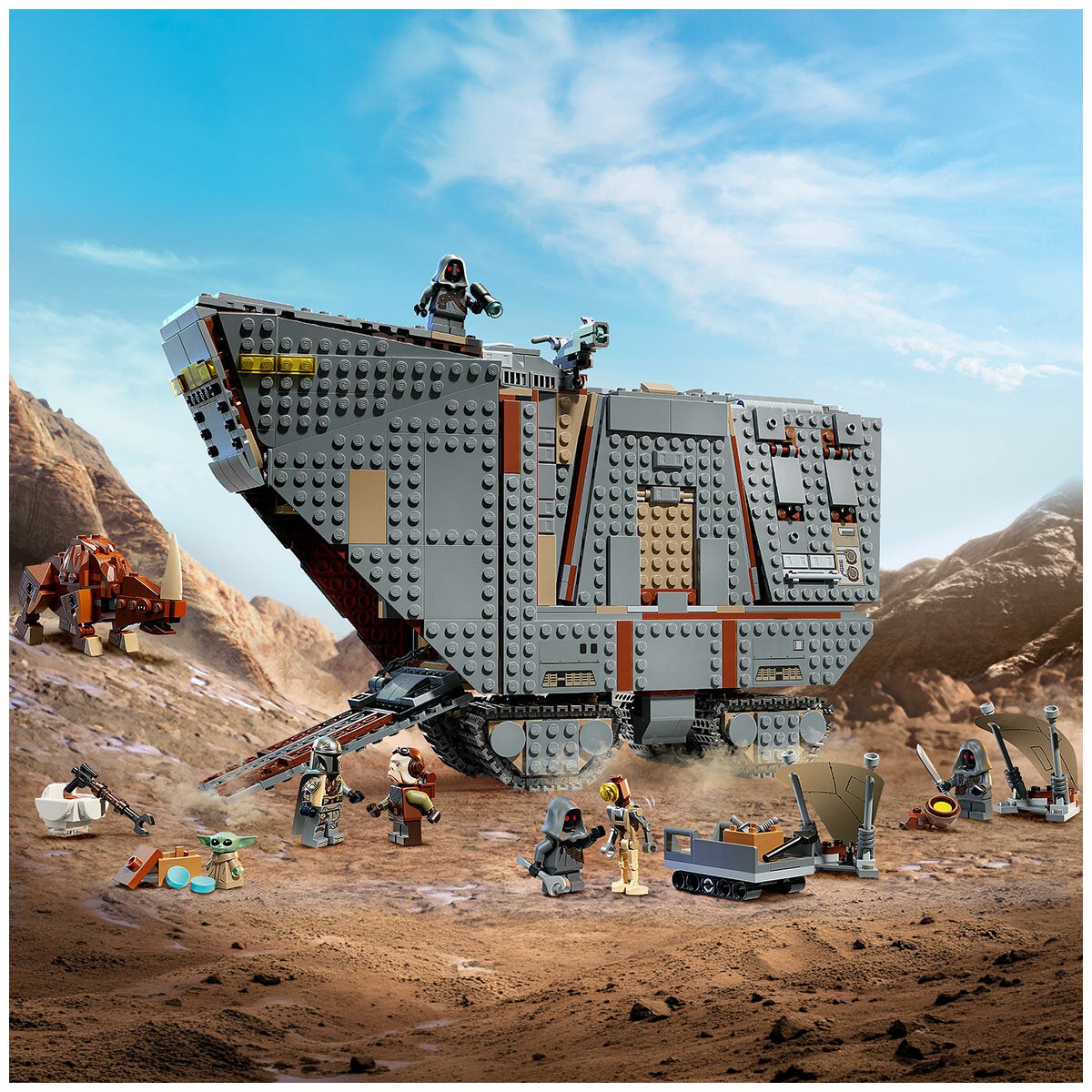 LEGO Star Wars Offworld Sandcrawler and Mudhorn 75453