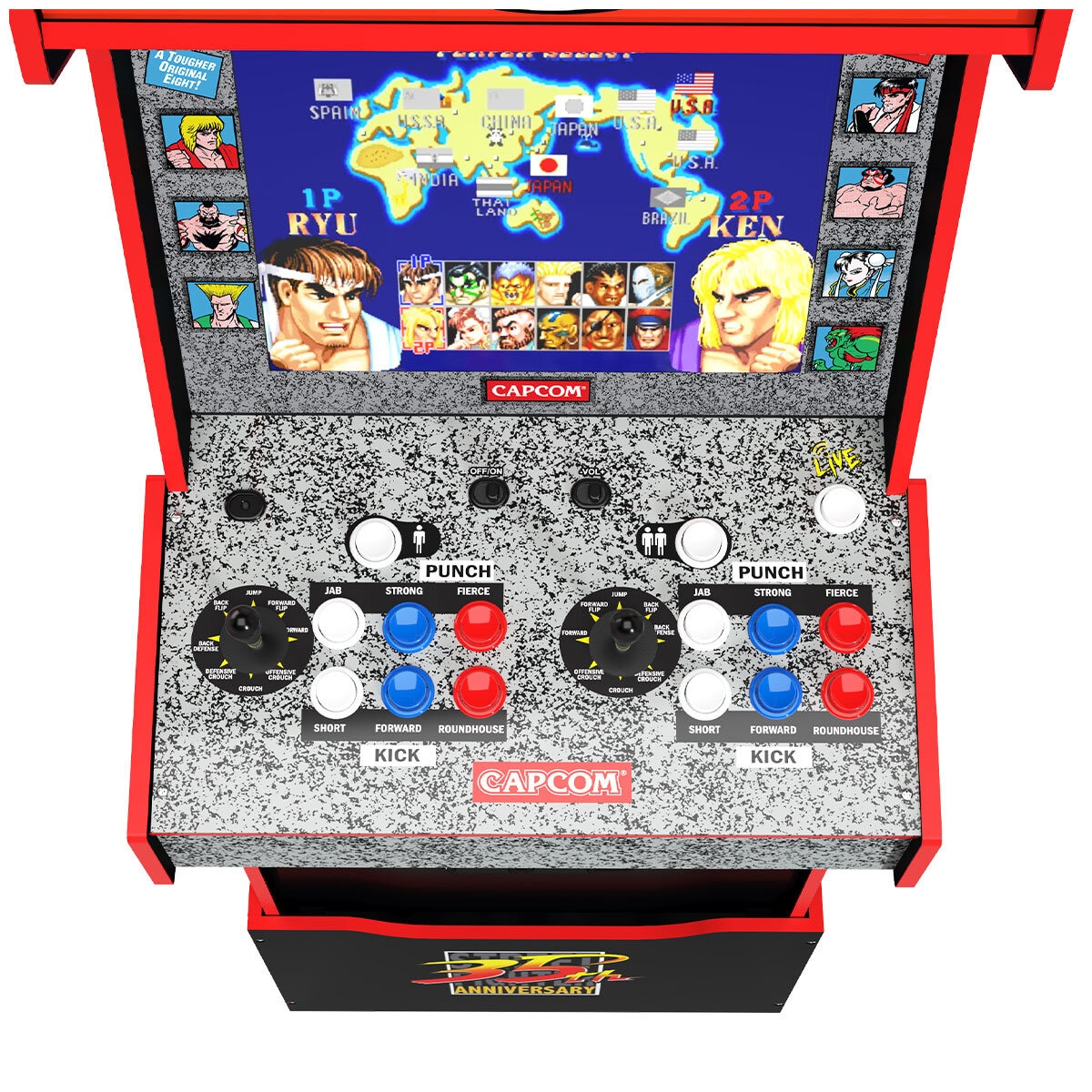 Arcade1Up Street Fighter Yoga Flame