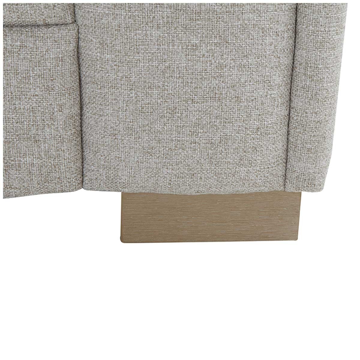 Synergy Home Furnishings Fabric Sectional With Ottoman