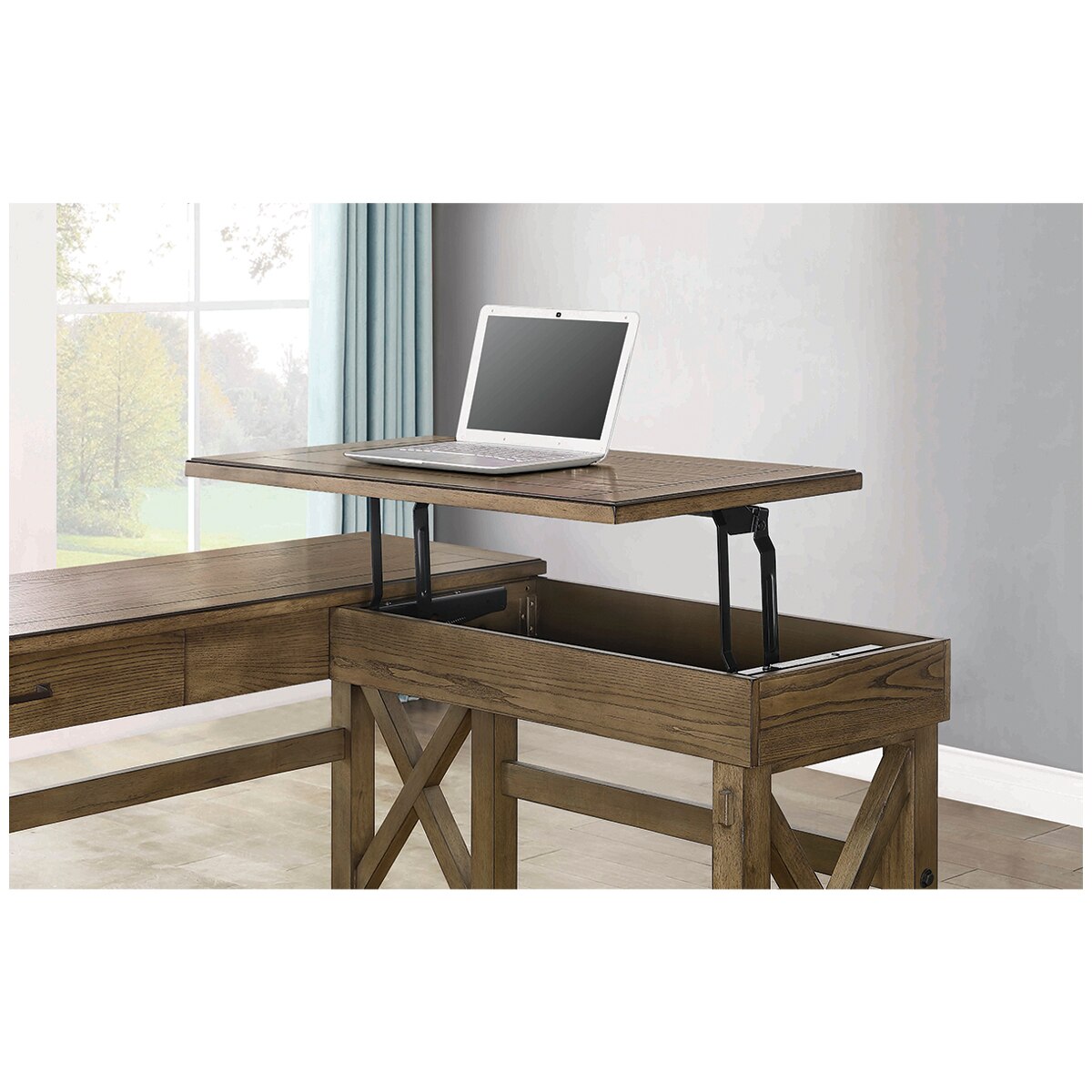 Bayside Furnishings Corner Desk Costco Australia