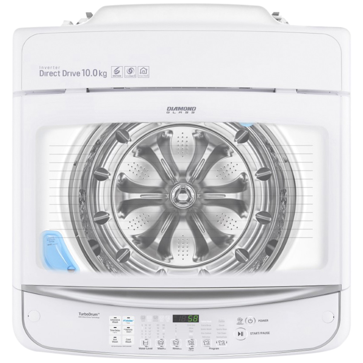 LG 10KG top load washer - WTG1034WF