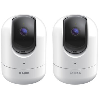 D-Link Full HD Pan Tilt & Zoom Pro Wi-Fi Camera Twin Pack DCS-8526LH/2PK