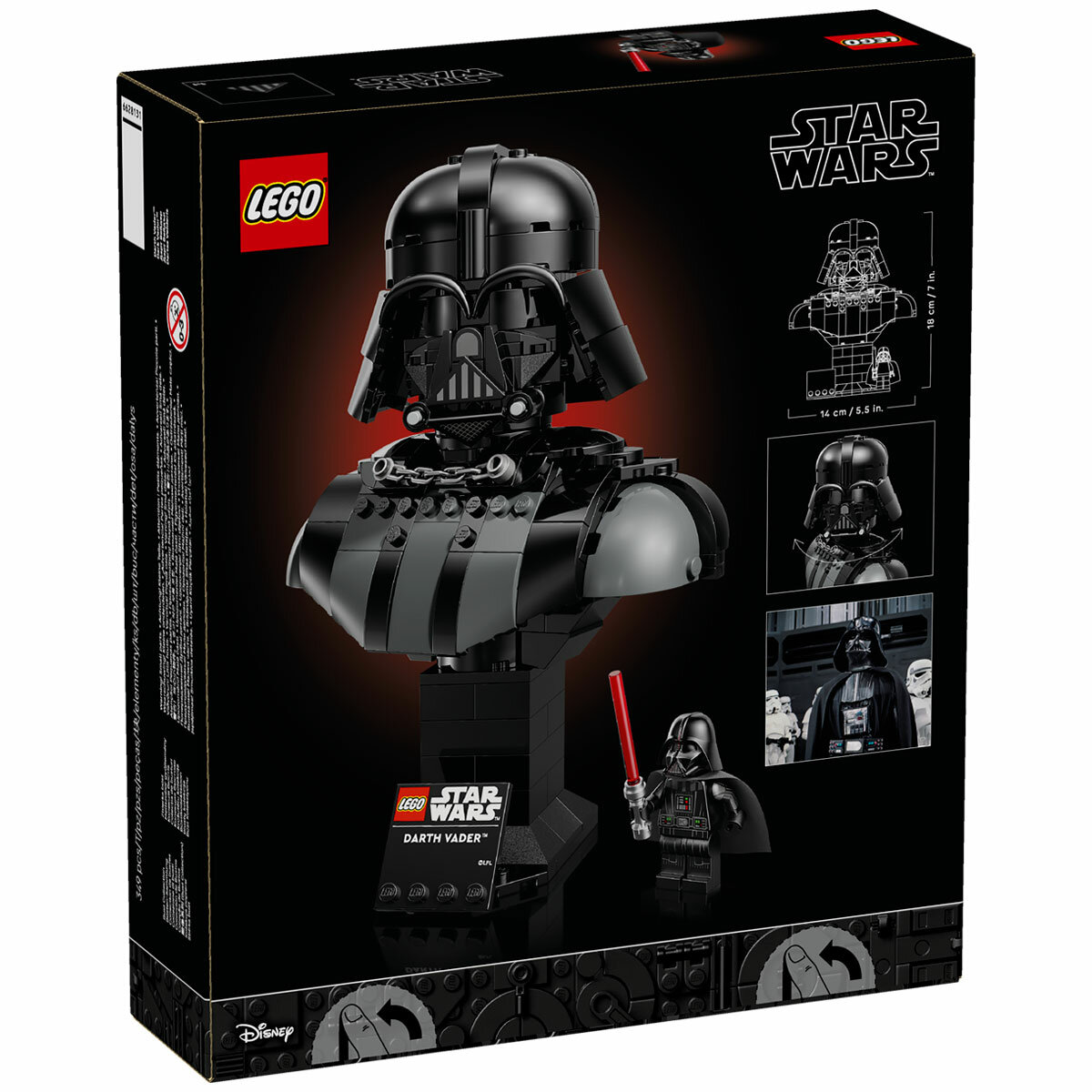 LEGO Star Wars Darth Vader Bust 75439
