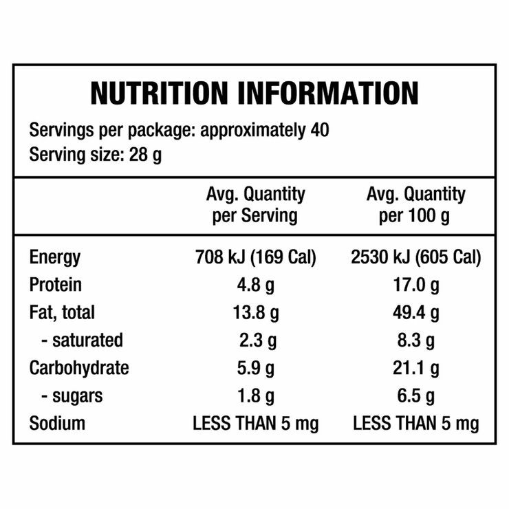 Kirkland Signature Organic Cashews 1.13kg Kirkland Signature Organic Cashews 1.13kg