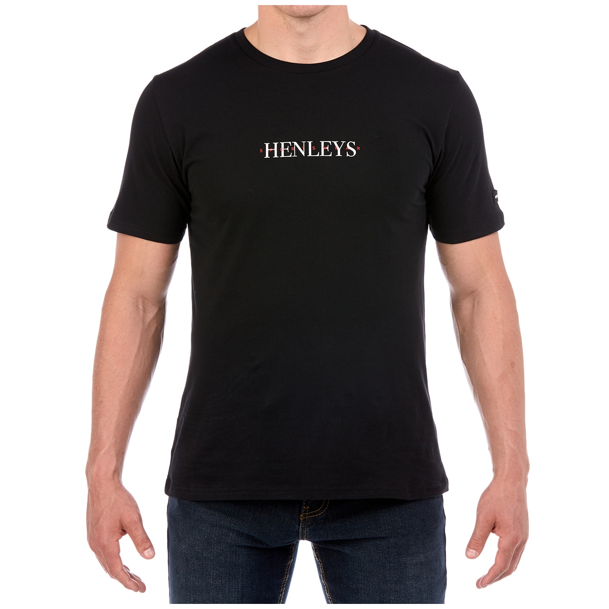 Henleys Men's Liam Tee Black Costco Australia