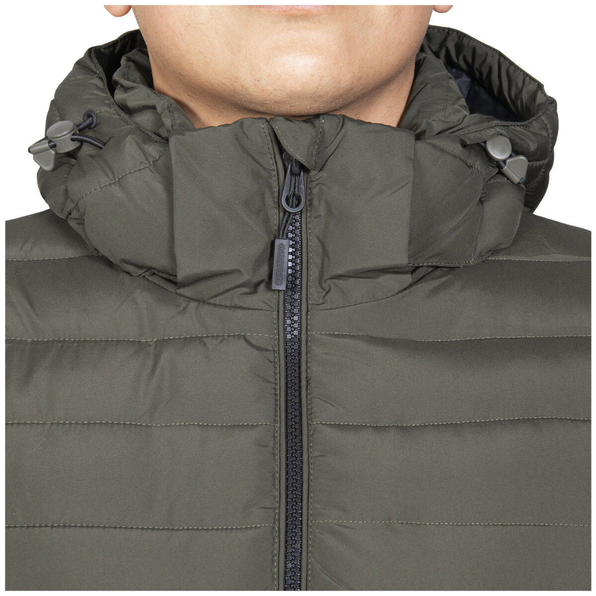 Superdry Men's Hooded Fuji Jacket Khaki