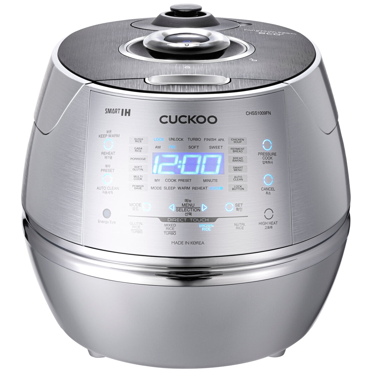Cuckoo CRP-CHSS1009F IH 10 Cup Pressure Cooke