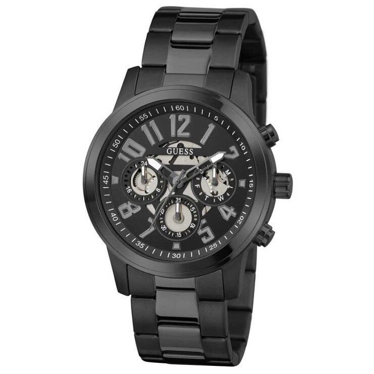 GUESS Parker Black Dial Multifunction Men's Watch GW0627G3