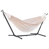 Vivere Double Cotton Hammock with Stand 280cm Vivere Double Cotton Hammock with Stand 280cm