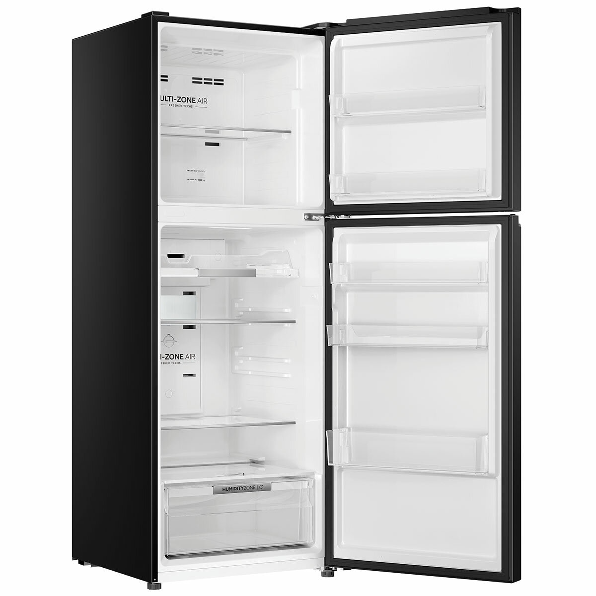 Haier 311L 300 Series Refrigerator Top Freezer Black HRF330TG