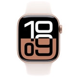 Apple Watch Series 10 GPS 42mm Rose Gold Aluminium Case with Light Blush Sport Band S/M