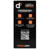 d3 K6.0 Kinesiology Tape 50mm x 6M x 3 Tapes Beige