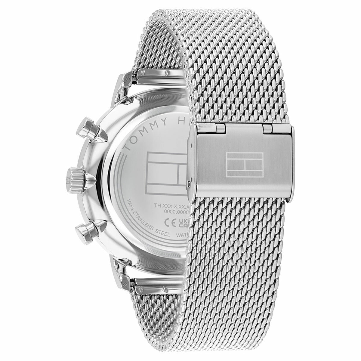 Tommy Hilfiger Legend Stainless Steel Black Dial Men's Watch 1710708