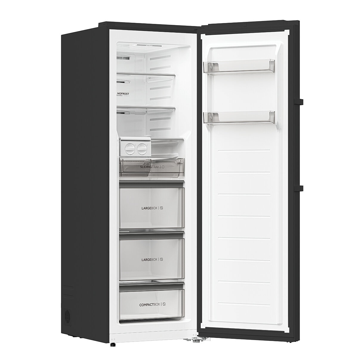 Haier 272L 300 Series Vertical Freezer Black HVF275DC Haier 272L 300 Series Vertical Freezer Black HVF275DC