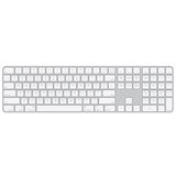 Magic Keyboard With Touch ID And Numeric Keypad For Mac Models With Apple Silicon US English White Keys MXK73ZA/A