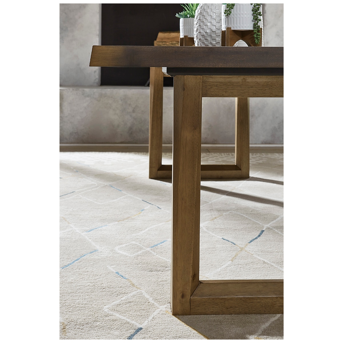Northridge Home Live Edge 9 Piece Dining Set