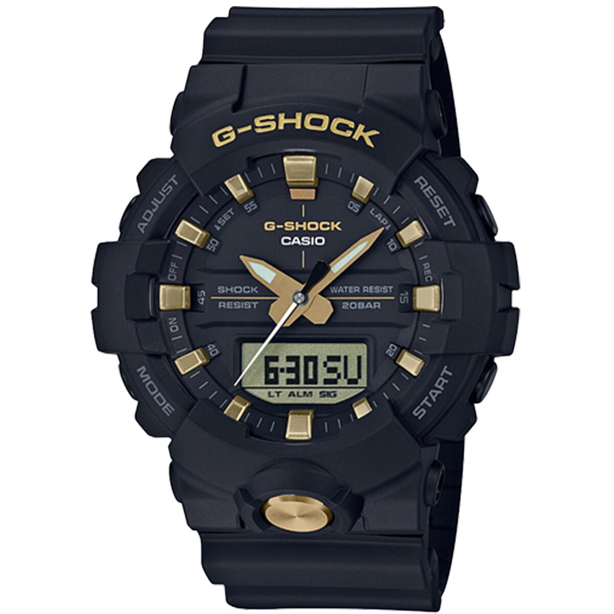 Casio G-Shock GA810B-1A9 - Mens Black YG Tone Watch