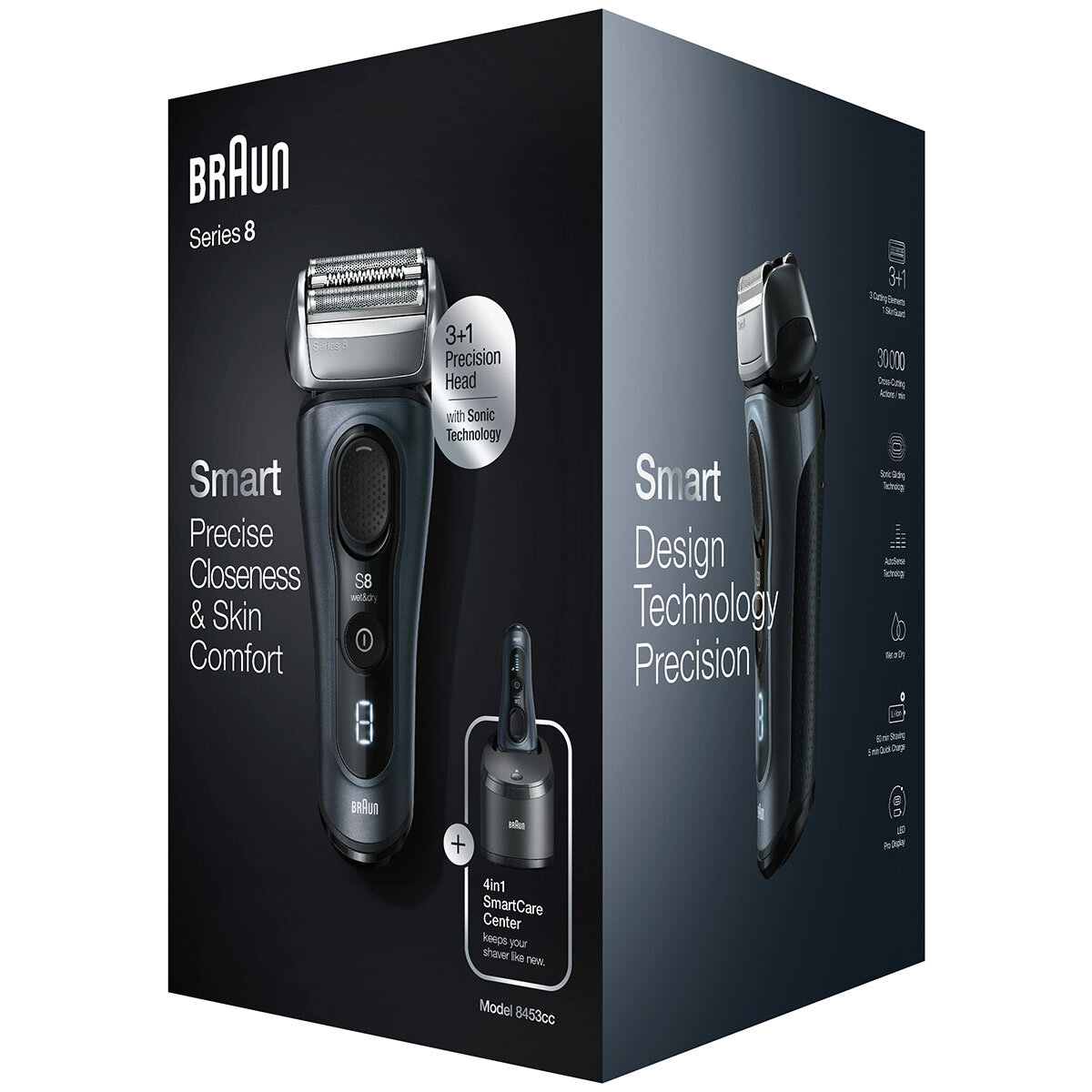 Braun Series 8 8453cc Electric Shaver for Men