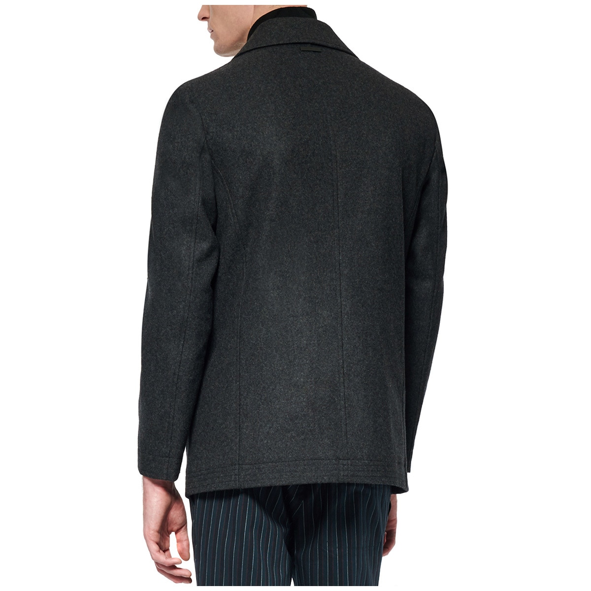 Andrew Marcs Wool Jacket - Charcoal