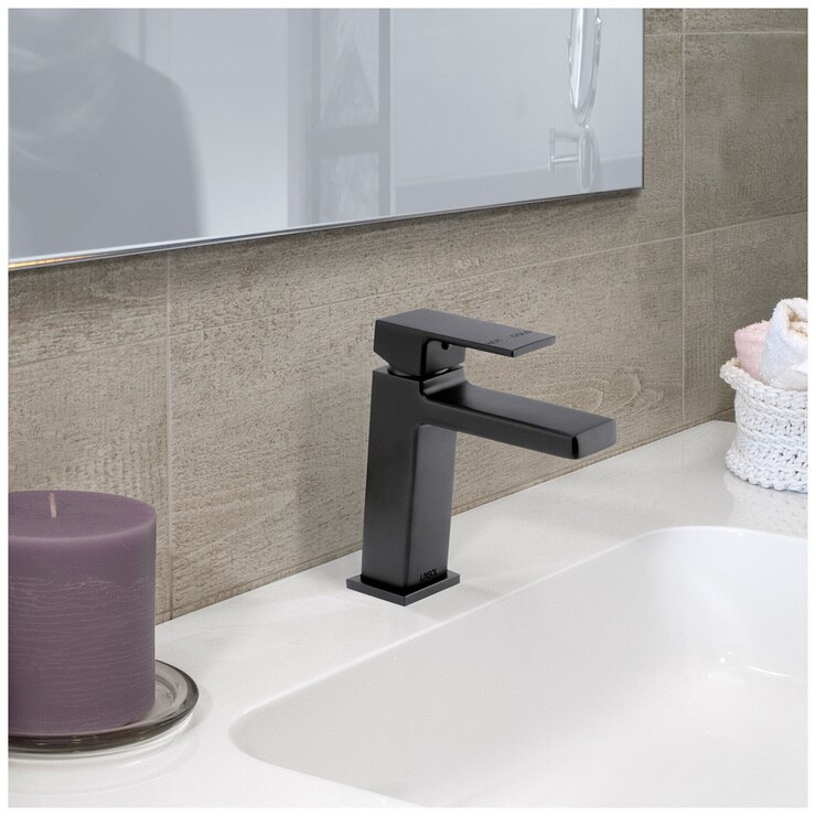 Linsol Joseph Basin & Shower Bath Mixer Matte Black Costco Australia