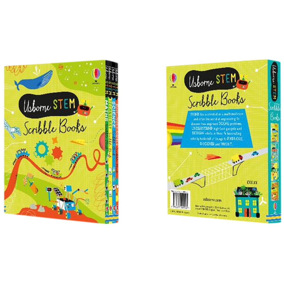 Usborne Stem Scribble Books