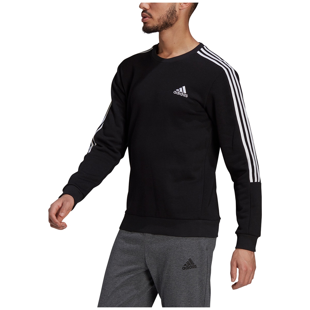 Adidas Fleece Sweater Black | Costco Australia