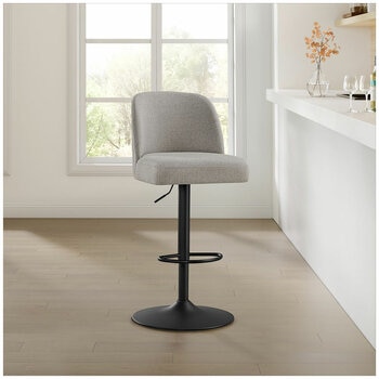 Bayside Furnishings Gas-lift Barstool