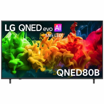 LG 65 Inch QNED80B EVO AI MINI LED 4K Smart TV 65QNED80BSA