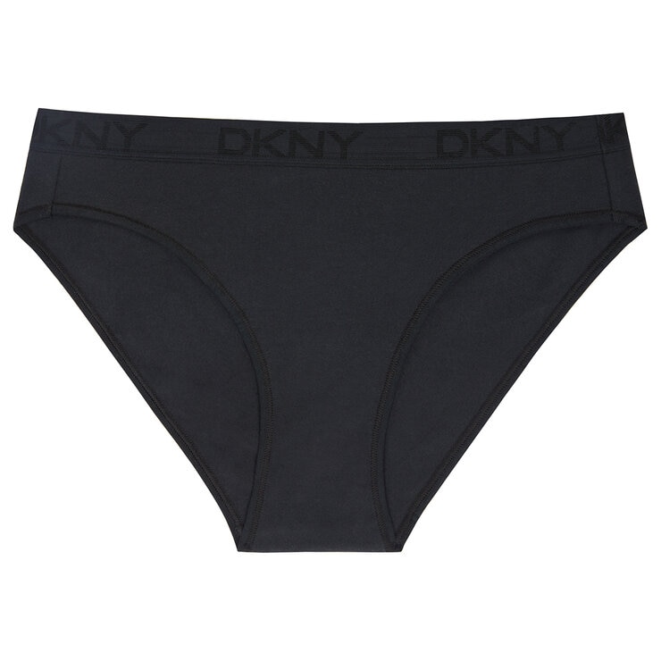 DKNY Women's Bikini Brief 4 Pack Extra Large