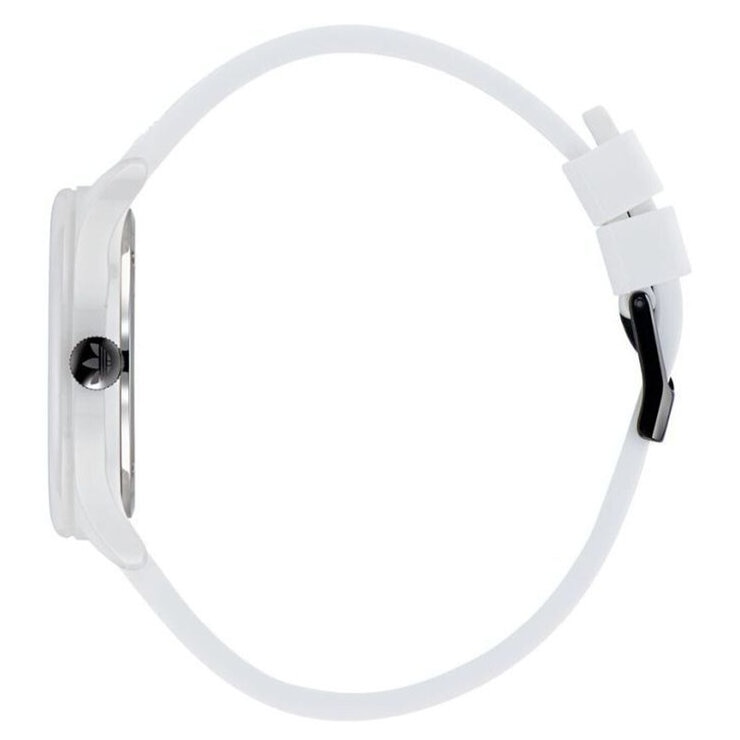 Adidas Originals Code One White Dial Silicone Strap Watch AOSY23030