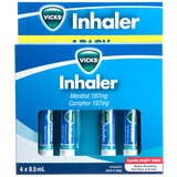 Vicks Inhaler 4 Pack