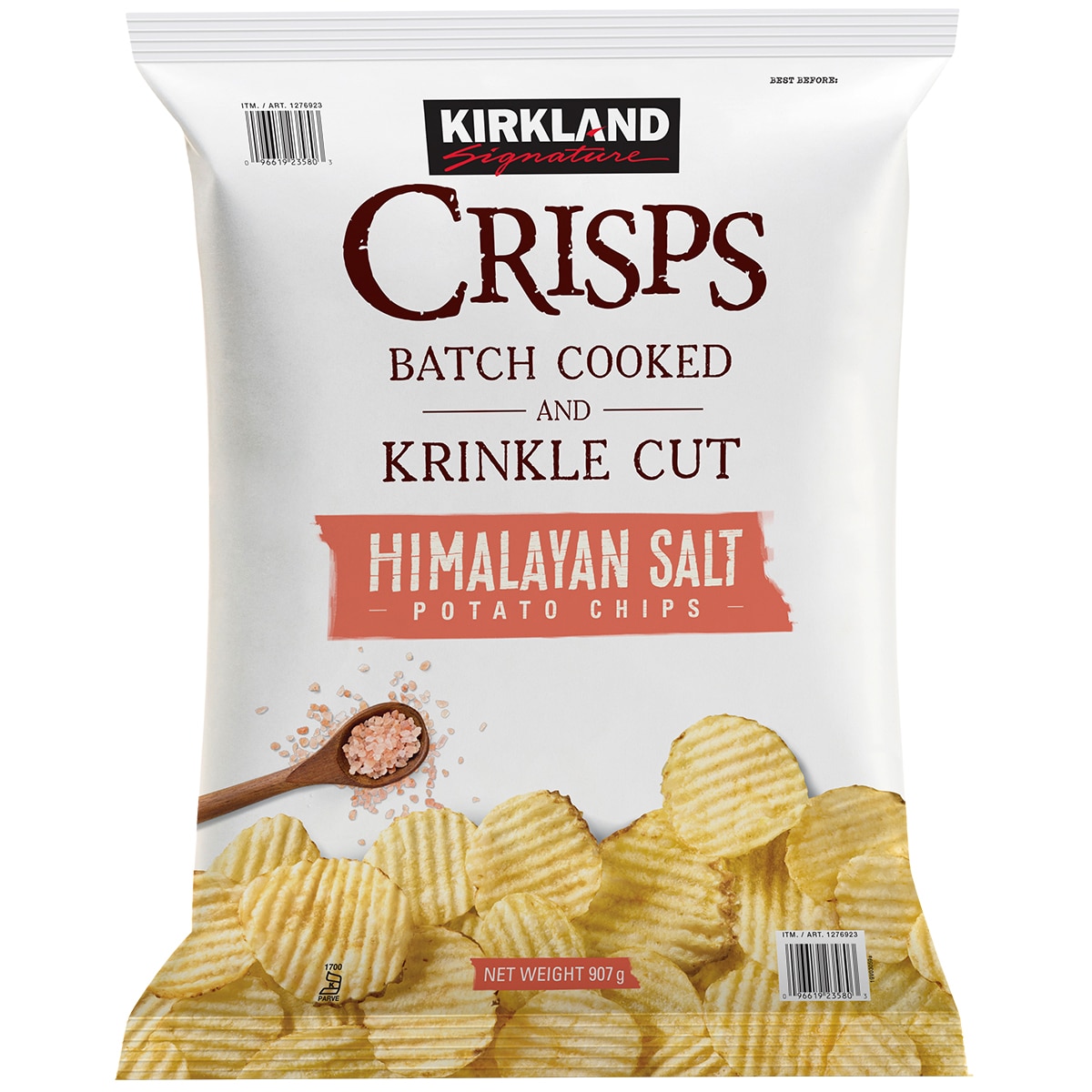 Kirkland Signature Krinkle Cut Crisps 907g