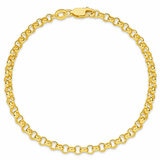 18KT Yellow Gold Belcher Bracelet 4.7g